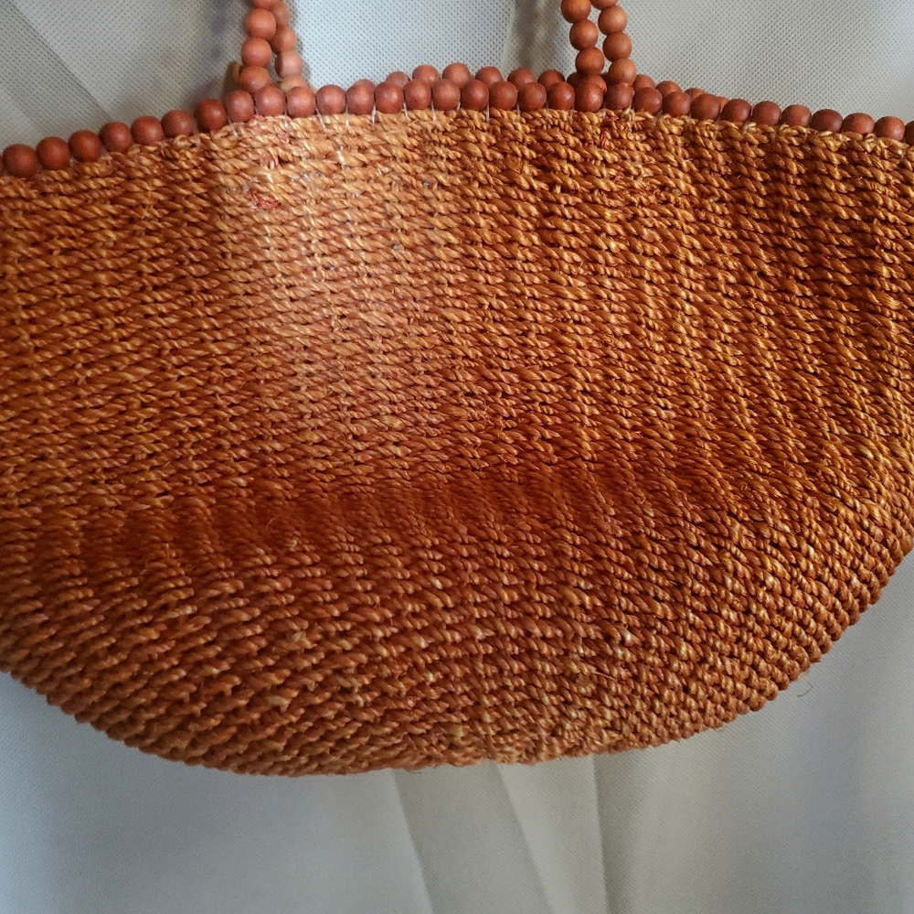 Straw bag